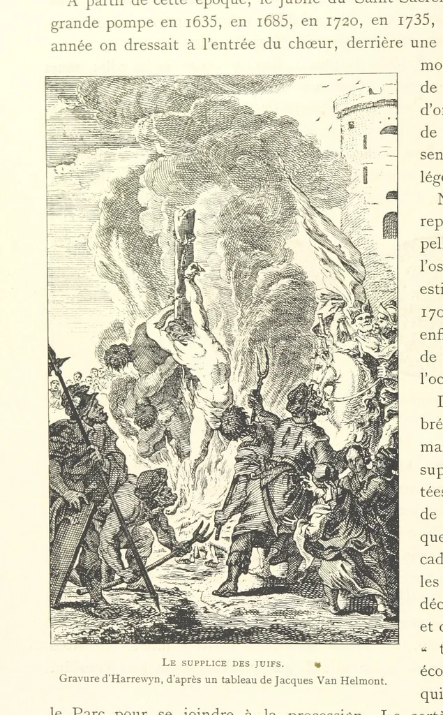 An illustration from Bruxelles à travers les àges. (Troisième volume ... par H. Hymans, P. Hymans.), 1882, leaf 438