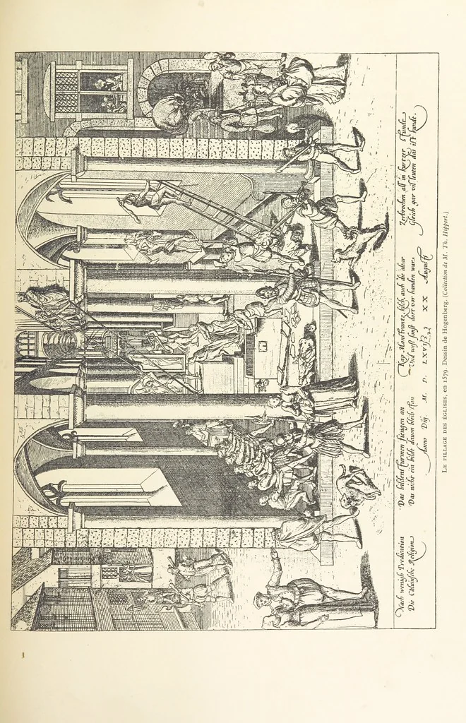 An illustration from Bruxelles à travers les àges. (Troisième volume ... par H. Hymans, P. Hymans.), 1882, leaf 441