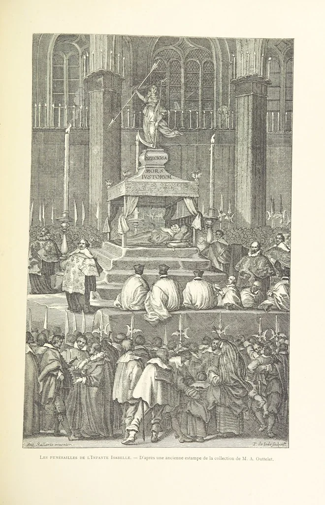 An illustration from Bruxelles à travers les àges. (Troisième volume ... par H. Hymans, P. Hymans.), 1882, leaf 447