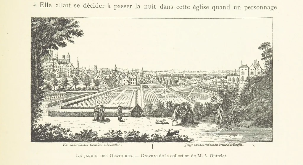 An illustration from Bruxelles à travers les àges. (Troisième volume ... par H. Hymans, P. Hymans.), 1882, leaf 471