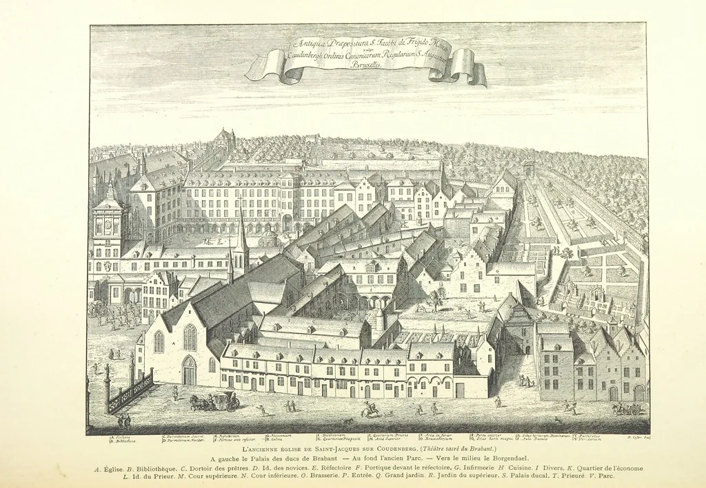An illustration from Bruxelles à travers les àges. (Troisième volume ... par H. Hymans, P. Hymans.), 1882, leaf 474