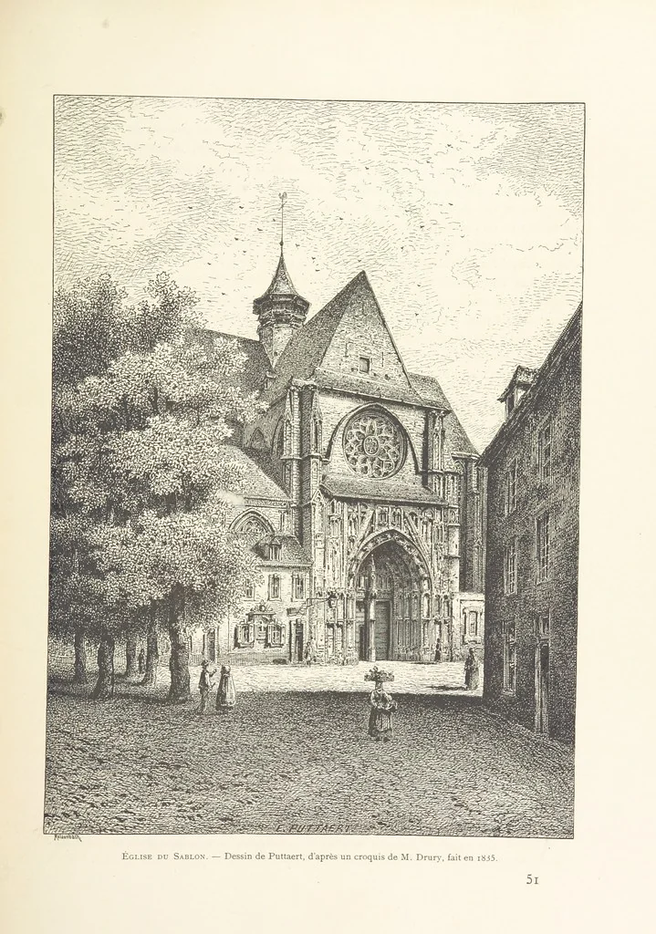 An illustration from Bruxelles à travers les àges. (Troisième volume ... par H. Hymans, P. Hymans.), 1882, leaf 483