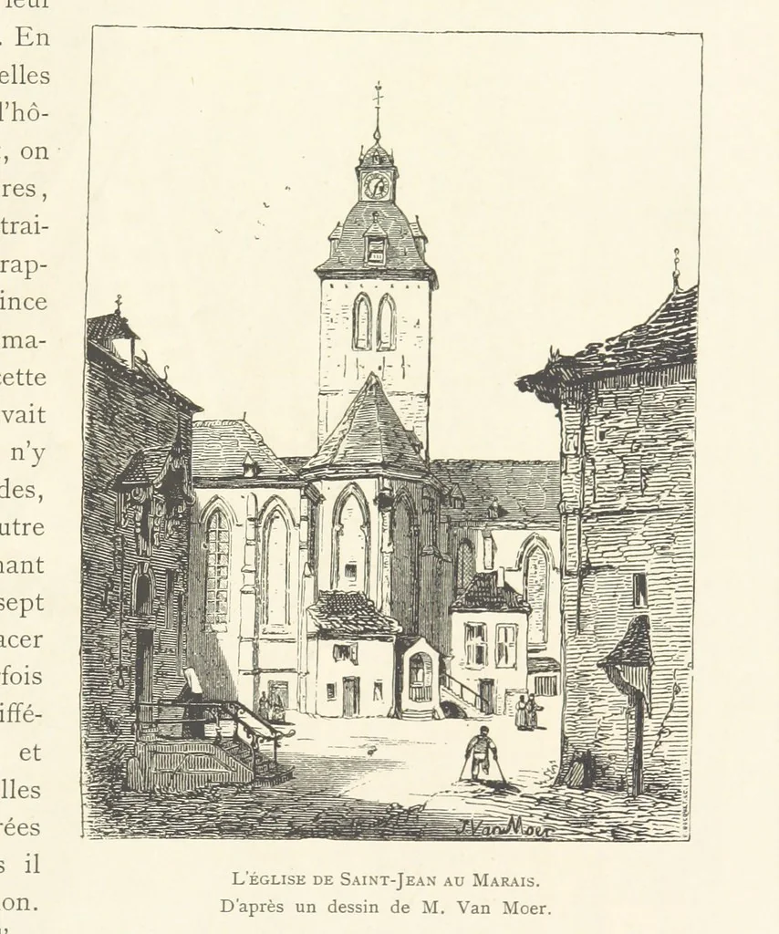An illustration from Bruxelles à travers les àges. (Troisième volume ... par H. Hymans, P. Hymans.), 1882, leaf 485