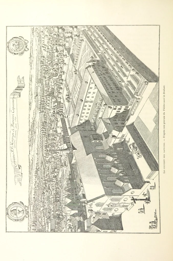 An illustration from Bruxelles à travers les àges. (Troisième volume ... par H. Hymans, P. Hymans.), 1882, leaf 486