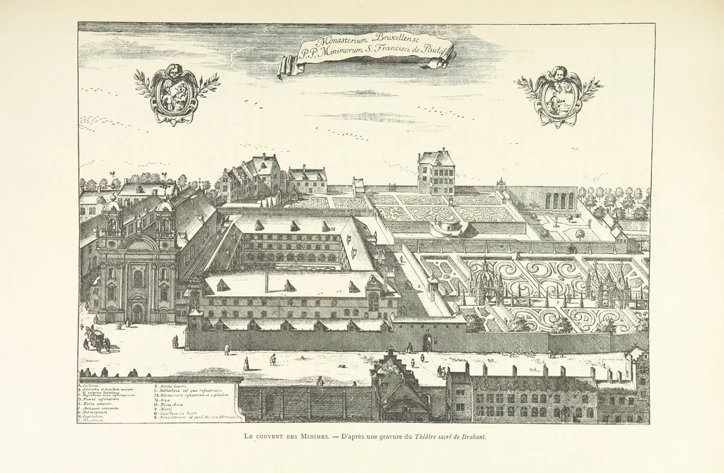 An illustration from Bruxelles à travers les àges. (Troisième volume ... par H. Hymans, P. Hymans.), 1882, leaf 487