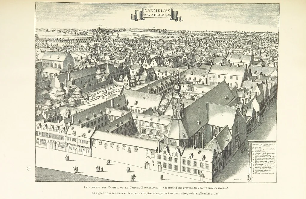 An illustration from Bruxelles à travers les àges. (Troisième volume ... par H. Hymans, P. Hymans.), 1882, leaf 499
