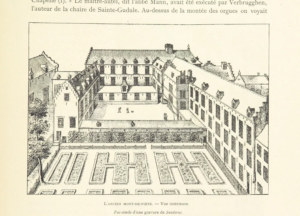 An illustration from Bruxelles à travers les àges. (Troisième volume ... par H. Hymans, P. Hymans.), 1882, leaf 503