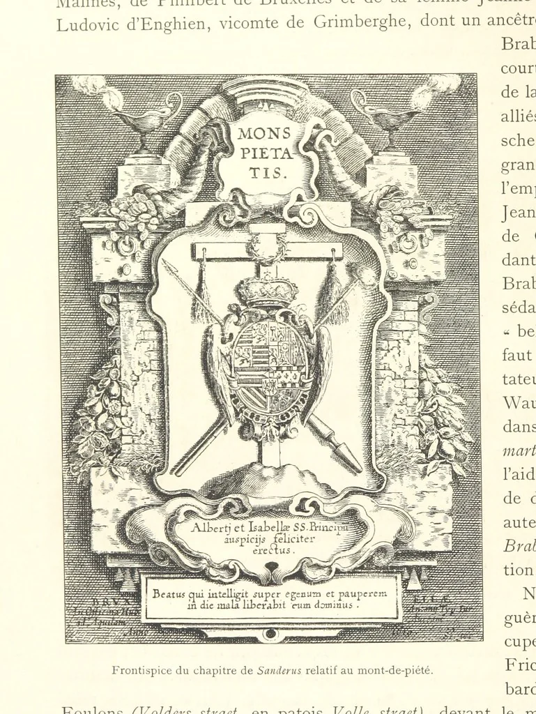 An illustration from Bruxelles à travers les àges. (Troisième volume ... par H. Hymans, P. Hymans.), 1882, leaf 504