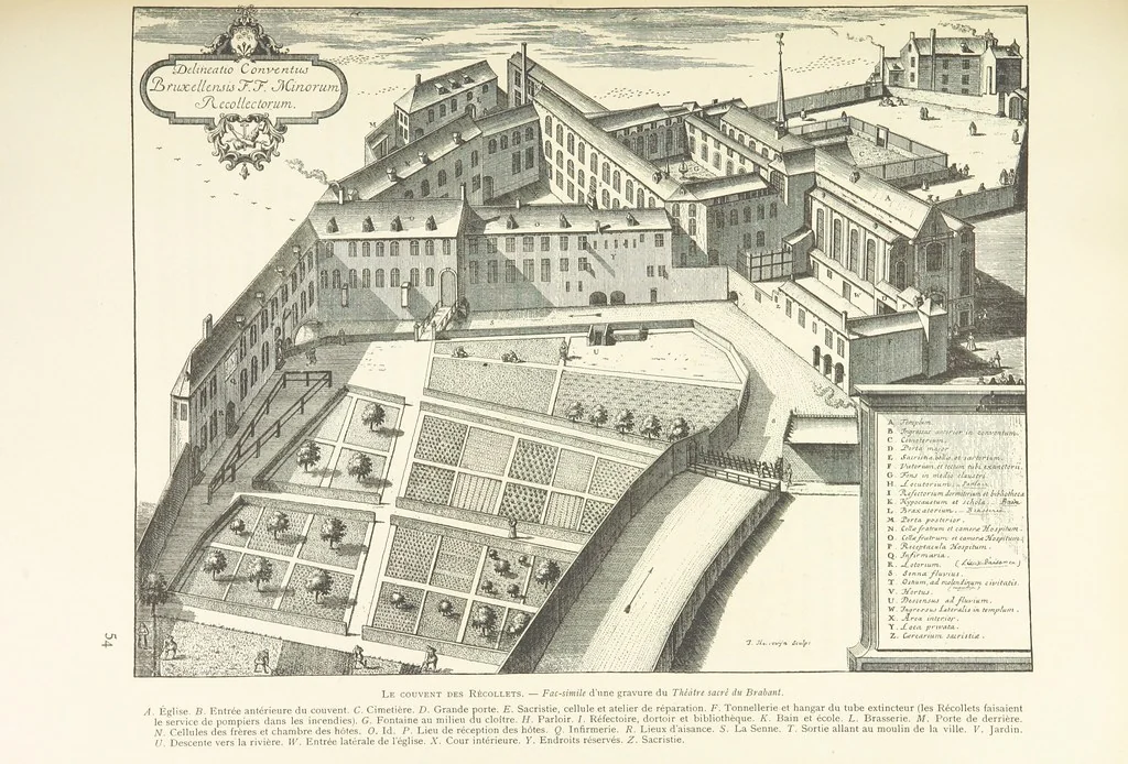 An illustration from Bruxelles à travers les àges. (Troisième volume ... par H. Hymans, P. Hymans.), 1882, leaf 507