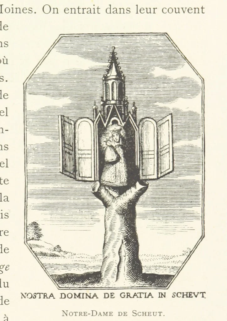 An illustration from Bruxelles à travers les àges. (Troisième volume ... par H. Hymans, P. Hymans.), 1882, leaf 513