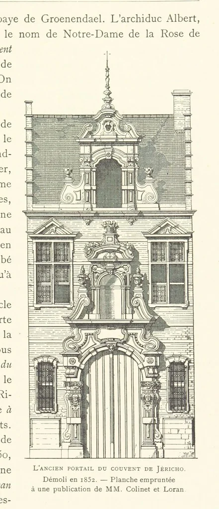 An illustration from Bruxelles à travers les àges. (Troisième volume ... par H. Hymans, P. Hymans.), 1882, leaf 517