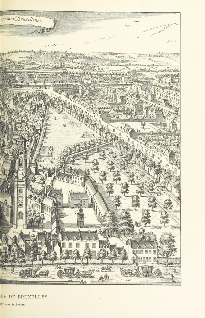 An illustration from Bruxelles à travers les àges. (Troisième volume ... par H. Hymans, P. Hymans.), 1882, leaf 521