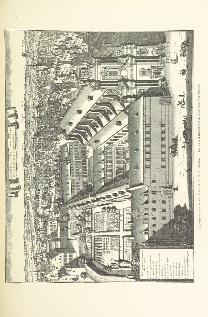 An illustration from Bruxelles à travers les àges. (Troisième volume ... par H. Hymans, P. Hymans.), 1882, leaf 525