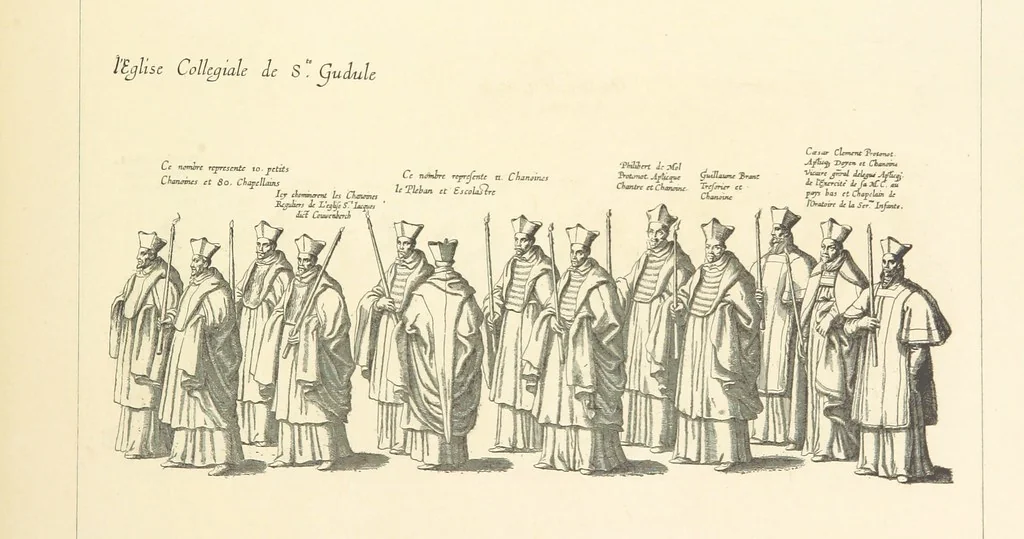 An illustration from Bruxelles à travers les àges. (Troisième volume ... par H. Hymans, P. Hymans.), 1882, leaf 535