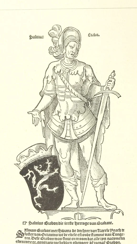 An illustration from Bruxelles à travers les àges. (Troisième volume ... par H. Hymans, P. Hymans.), 1882, leaf 54