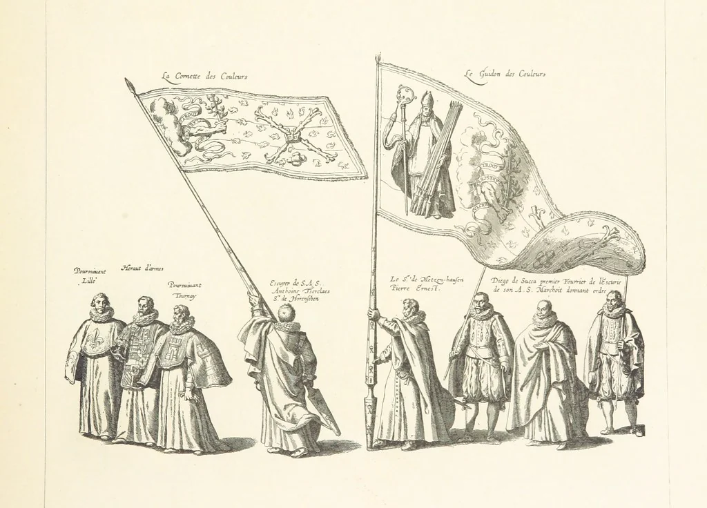 An illustration from Bruxelles à travers les àges. (Troisième volume ... par H. Hymans, P. Hymans.), 1882, leaf 547