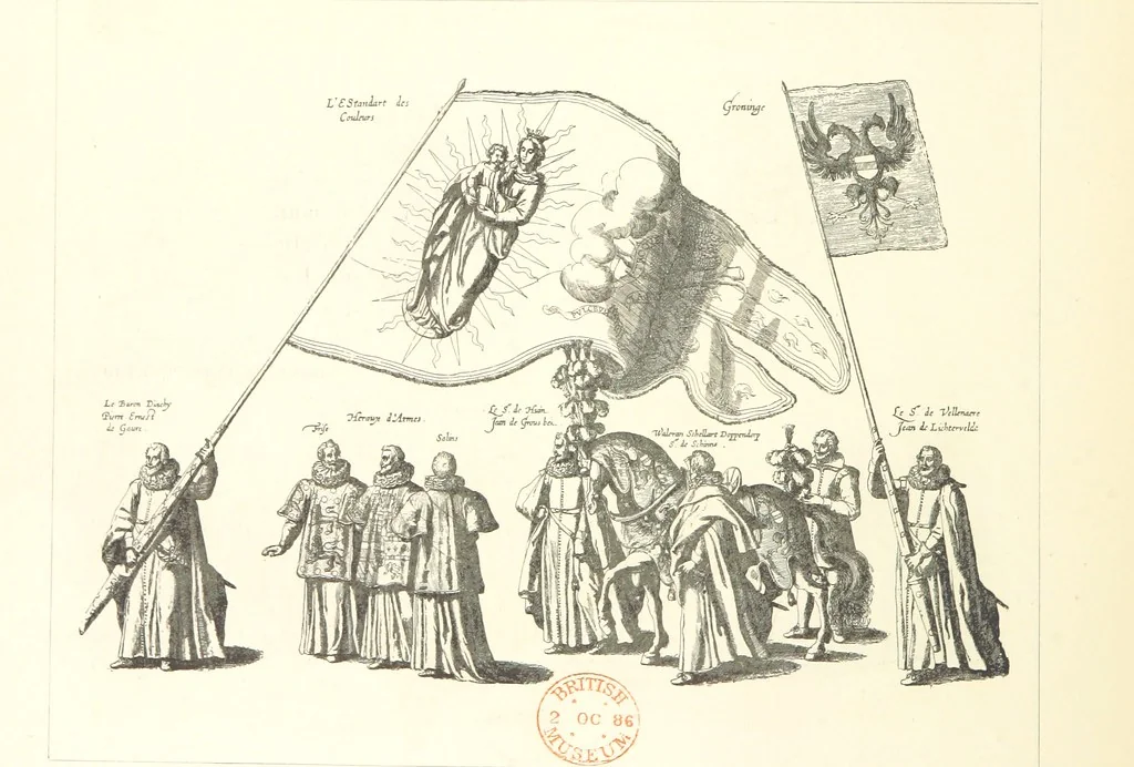 An illustration from Bruxelles à travers les àges. (Troisième volume ... par H. Hymans, P. Hymans.), 1882, leaf 548