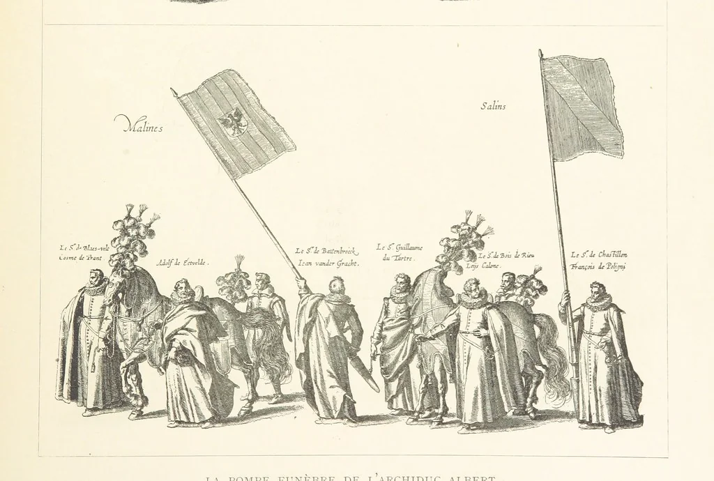 An illustration from Bruxelles à travers les àges. (Troisième volume ... par H. Hymans, P. Hymans.), 1882, leaf 549