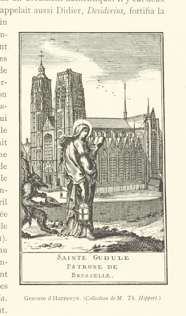 An illustration from Bruxelles à travers les àges. (Troisième volume ... par H. Hymans, P. Hymans.), 1882, leaf 55