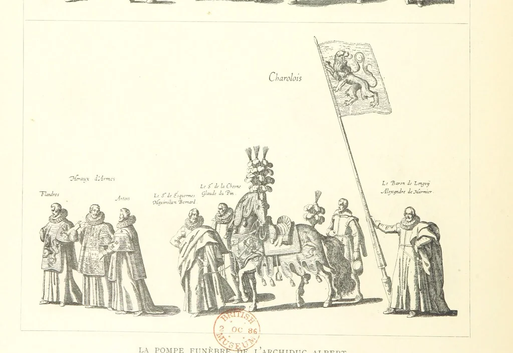 An illustration from Bruxelles à travers les àges. (Troisième volume ... par H. Hymans, P. Hymans.), 1882, leaf 550
