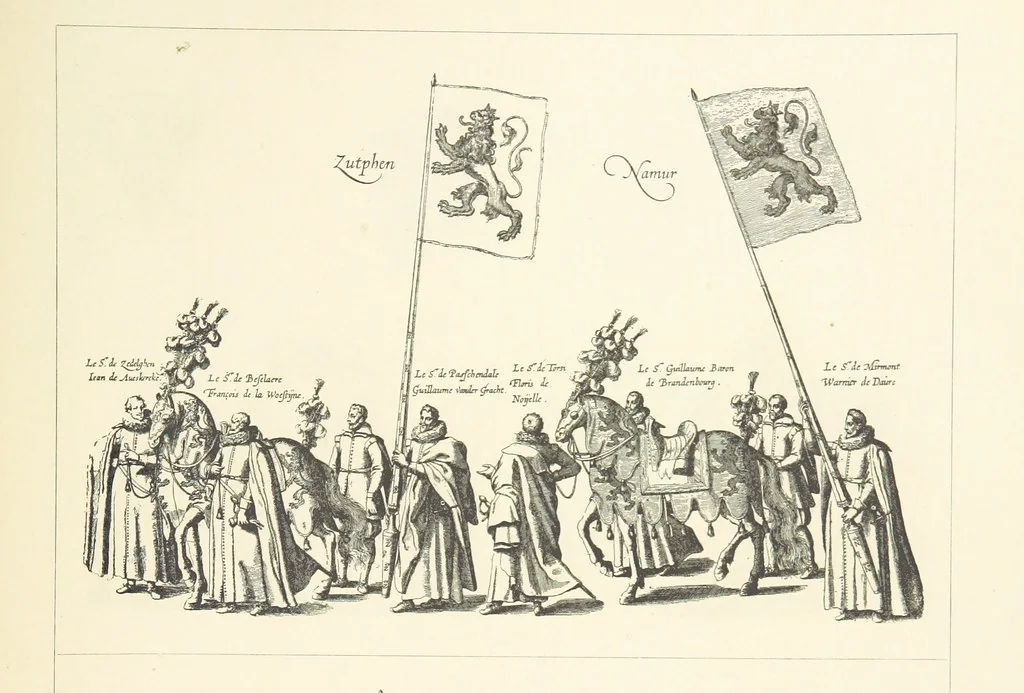 An illustration from Bruxelles à travers les àges. (Troisième volume ... par H. Hymans, P. Hymans.), 1882, leaf 551