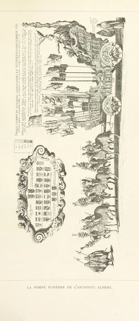 An illustration from Bruxelles à travers les àges. (Troisième volume ... par H. Hymans, P. Hymans.), 1882, leaf 557