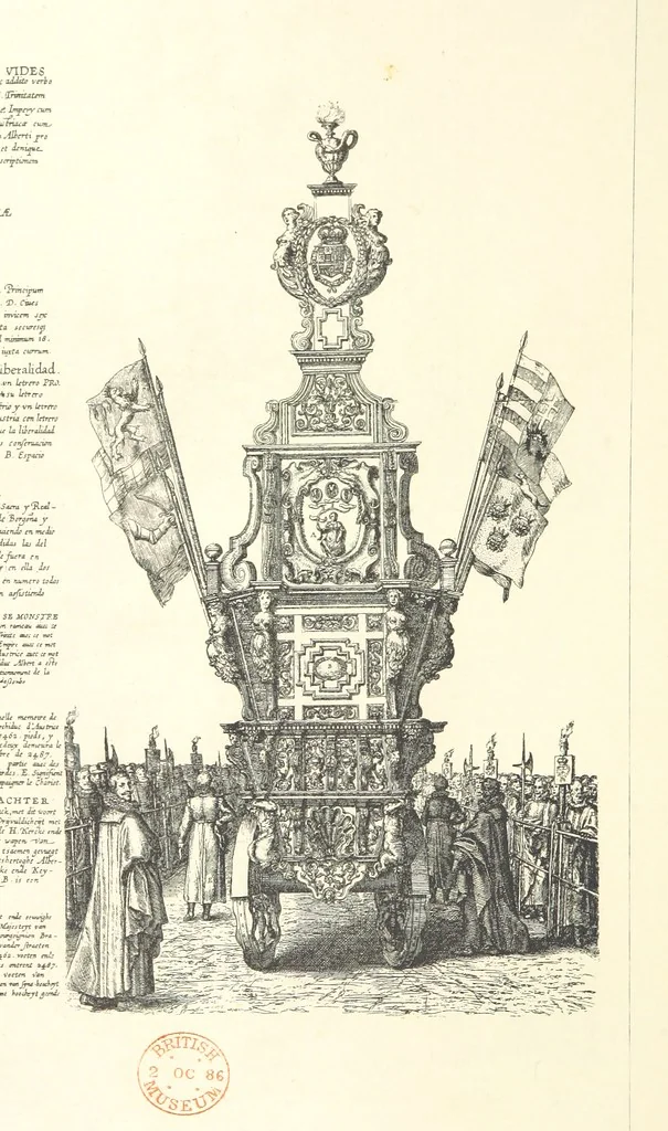 An illustration from Bruxelles à travers les àges. (Troisième volume ... par H. Hymans, P. Hymans.), 1882, leaf 558
