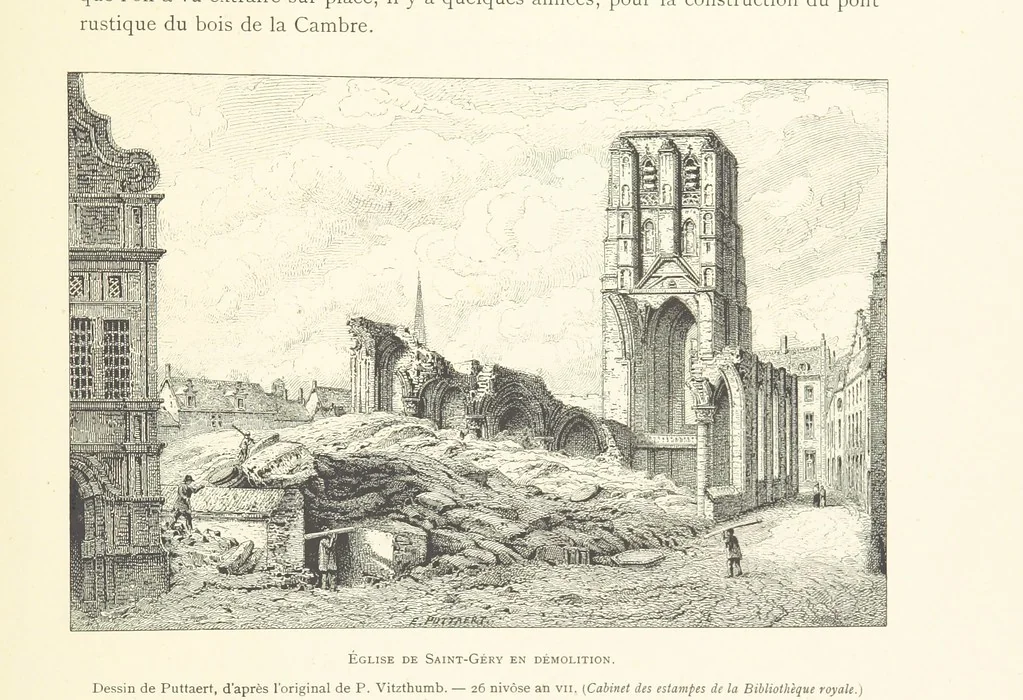 An illustration from Bruxelles à travers les àges. (Troisième volume ... par H. Hymans, P. Hymans.), 1882, leaf 57