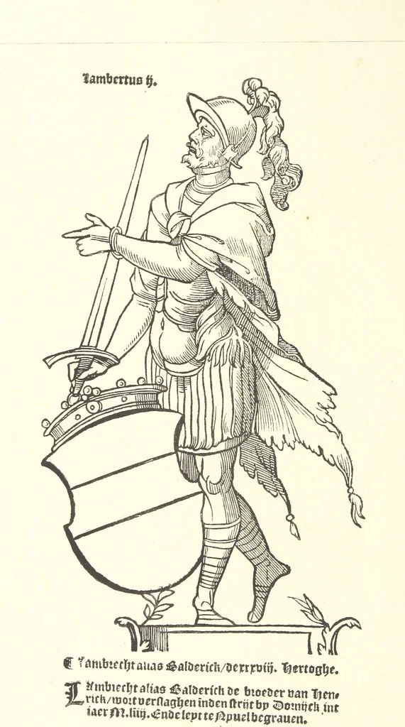 An illustration from Bruxelles à travers les àges. (Troisième volume ... par H. Hymans, P. Hymans.), 1882, leaf 60