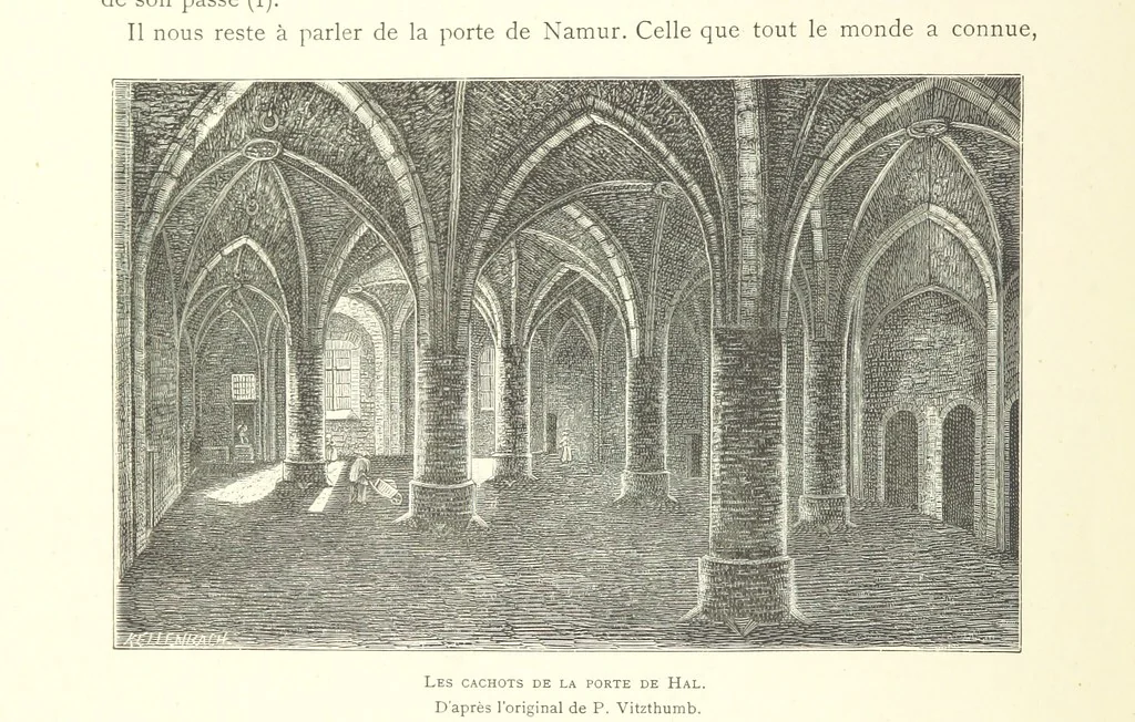 An illustration from Bruxelles à travers les àges. (Troisième volume ... par H. Hymans, P. Hymans.), 1882, leaf 88