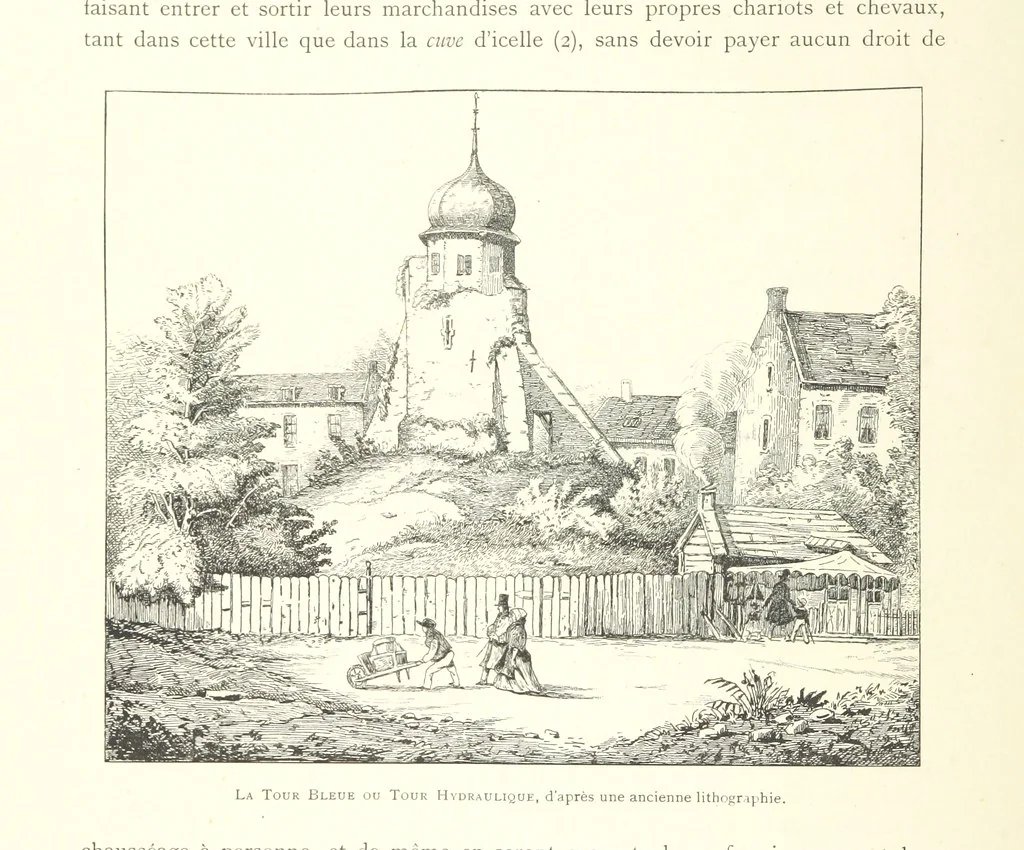 An illustration from Bruxelles à travers les àges. (Troisième volume ... par H. Hymans, P. Hymans.), 1882, leaf 94