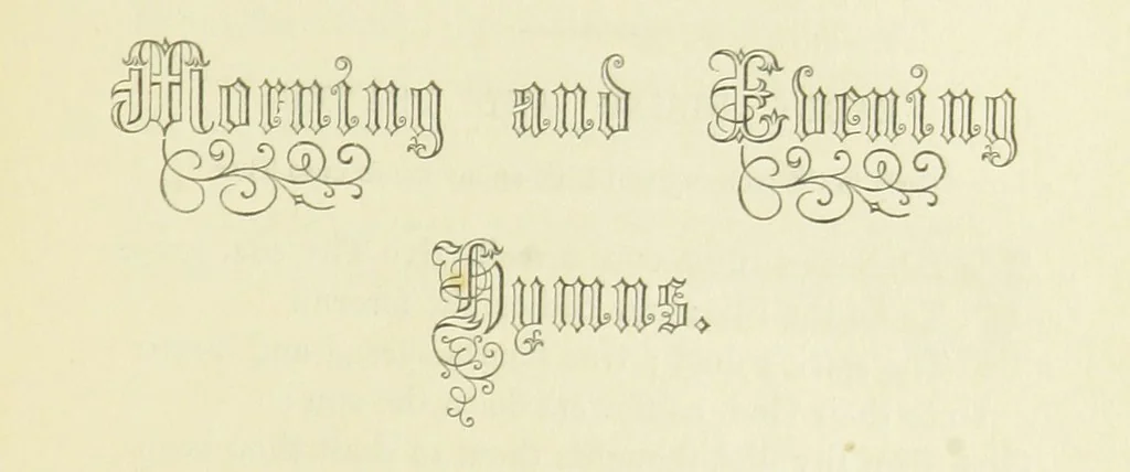 An illustration from Hymns for the Household of Faith, and Lays of the Better Land. [By Mrs. J. Williamson, 1861, leaf 181