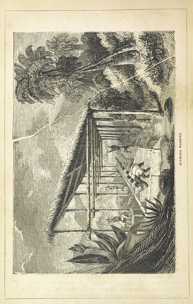 An illustration from The Wonders of the World. In nature, art & mind. Edited by H. Ince ... & Robert Mudie, etc, 1855, leaf 148
