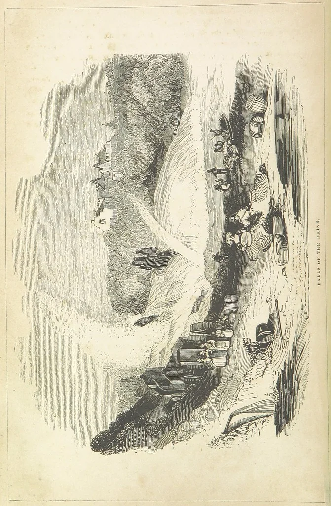 An illustration from The Wonders of the World. In nature, art & mind. Edited by H. Ince ... & Robert Mudie, etc, 1855, leaf 24