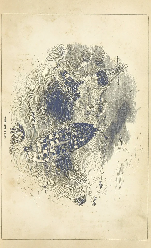 An illustration from The Wonders of the World. In nature, art & mind. Edited by H. Ince ... & Robert Mudie, etc, 1855, leaf 55