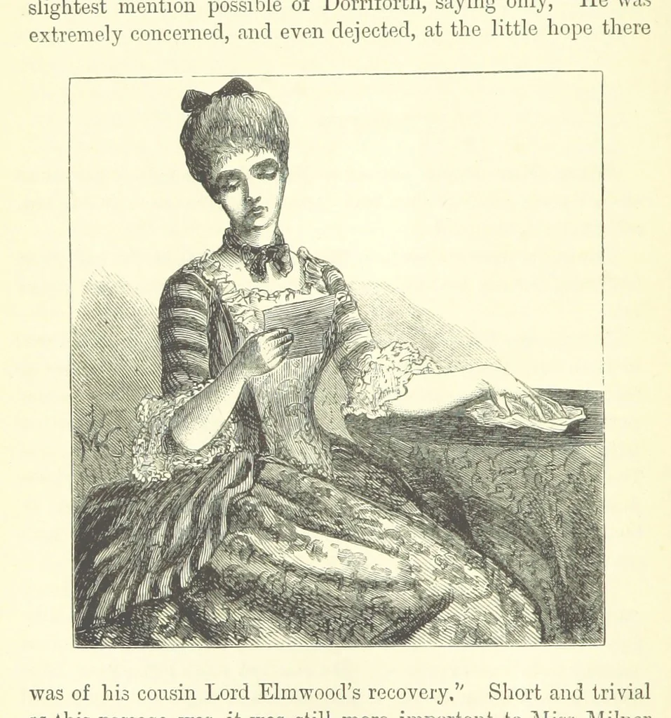 An illustration from A Simple Story ... With illustrations, etc. [With a memoir, by B, 1885, leaf 122