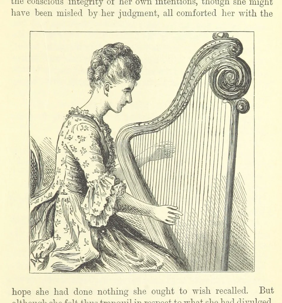 An illustration from A Simple Story ... With illustrations, etc. [With a memoir, by B, 1885, leaf 159