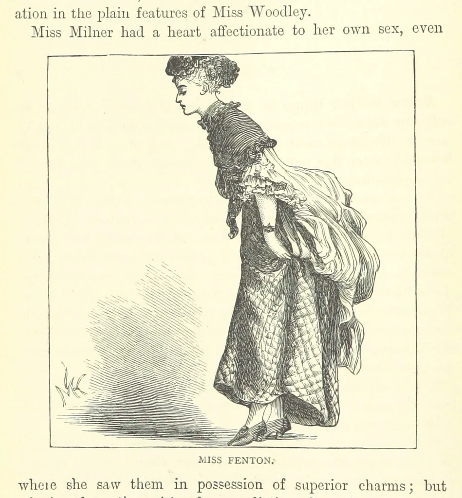 An illustration from A Simple Story ... With illustrations, etc. [With a memoir, by B, 1885, leaf 64