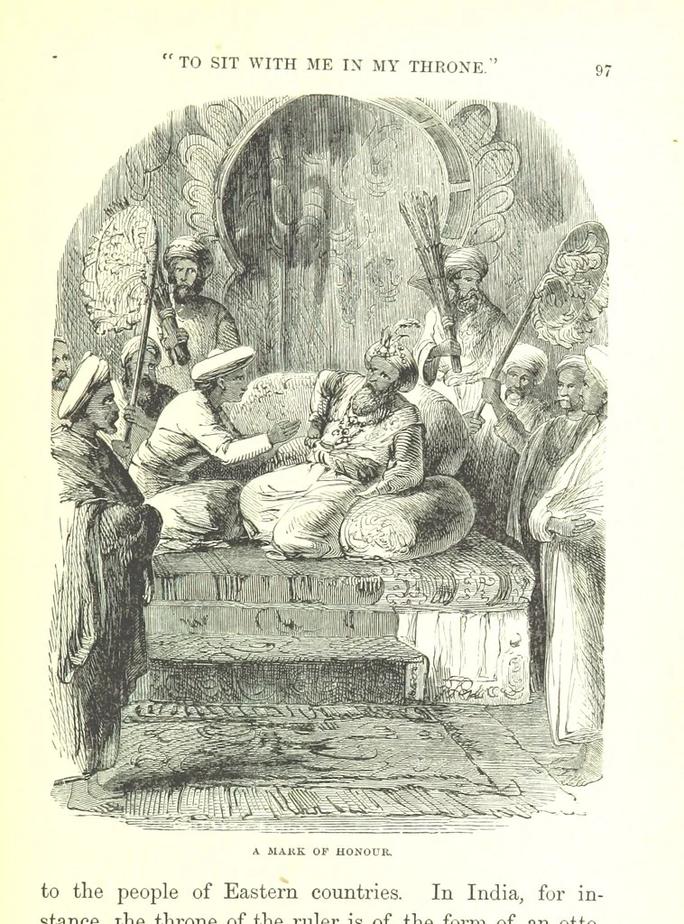 An illustration from The Indian Mirror; or, illustrations of Bible truth drawn from life in India, 1878, leaf 101