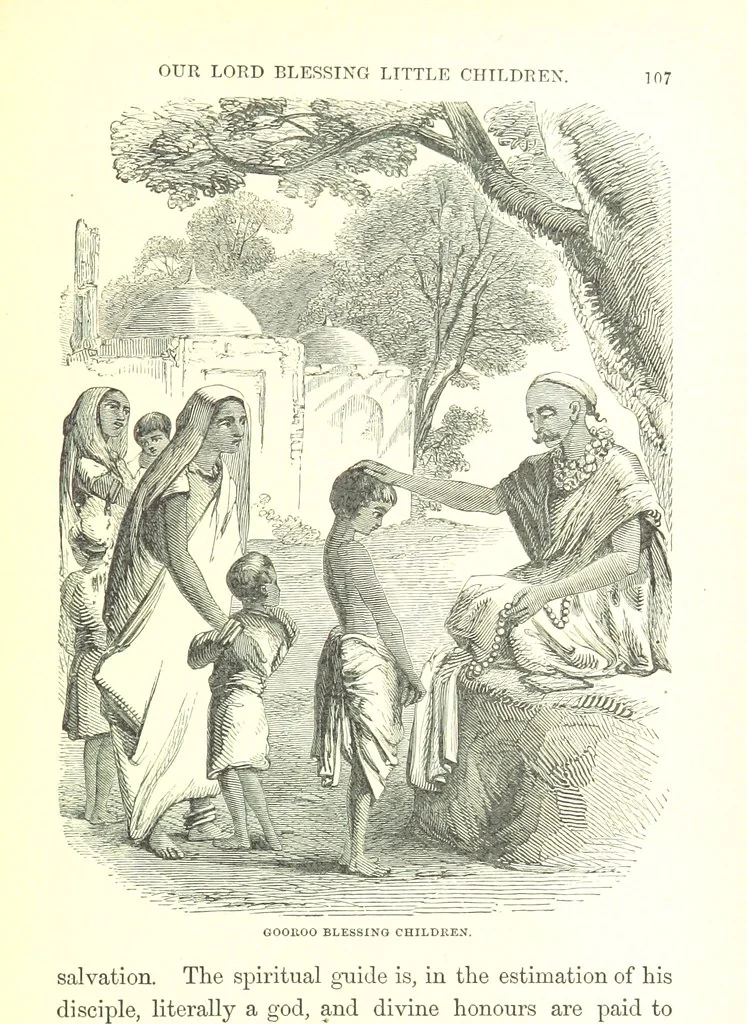 An illustration from The Indian Mirror; or, illustrations of Bible truth drawn from life in India, 1878, leaf 111