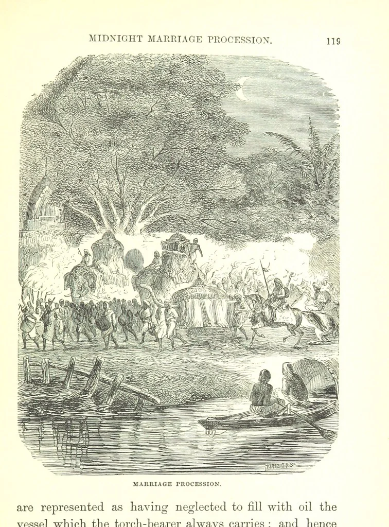 An illustration from The Indian Mirror; or, illustrations of Bible truth drawn from life in India, 1878, leaf 123