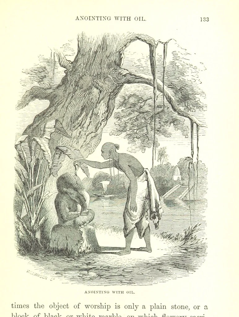 An illustration from The Indian Mirror; or, illustrations of Bible truth drawn from life in India, 1878, leaf 137