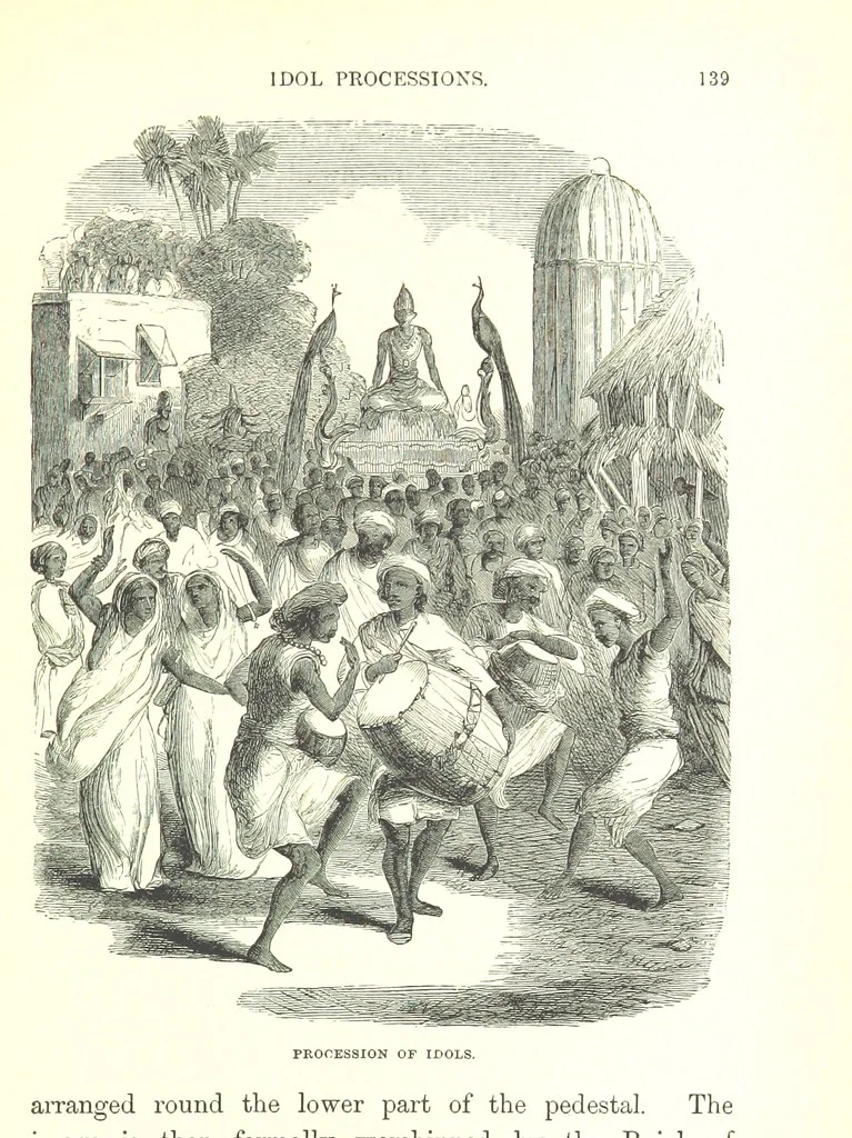 An illustration from The Indian Mirror; or, illustrations of Bible truth drawn from life in India, 1878, leaf 143