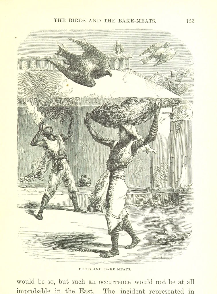 An illustration from The Indian Mirror; or, illustrations of Bible truth drawn from life in India, 1878, leaf 157