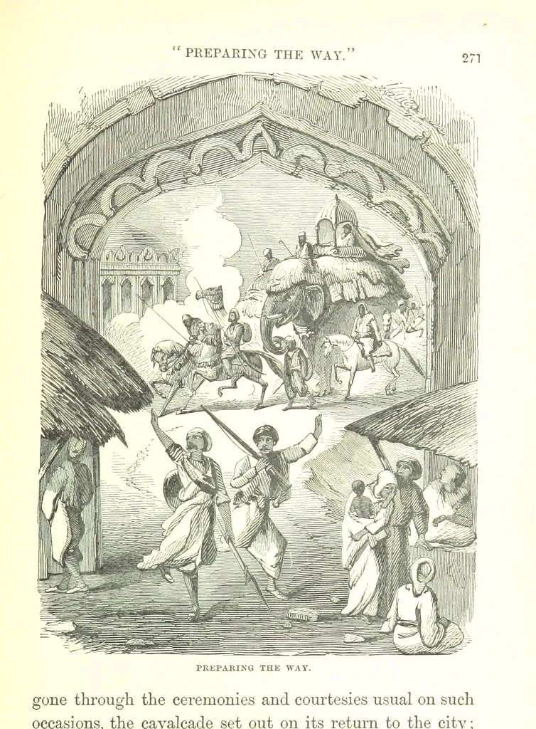 An illustration from The Indian Mirror; or, illustrations of Bible truth drawn from life in India, 1878, leaf 275