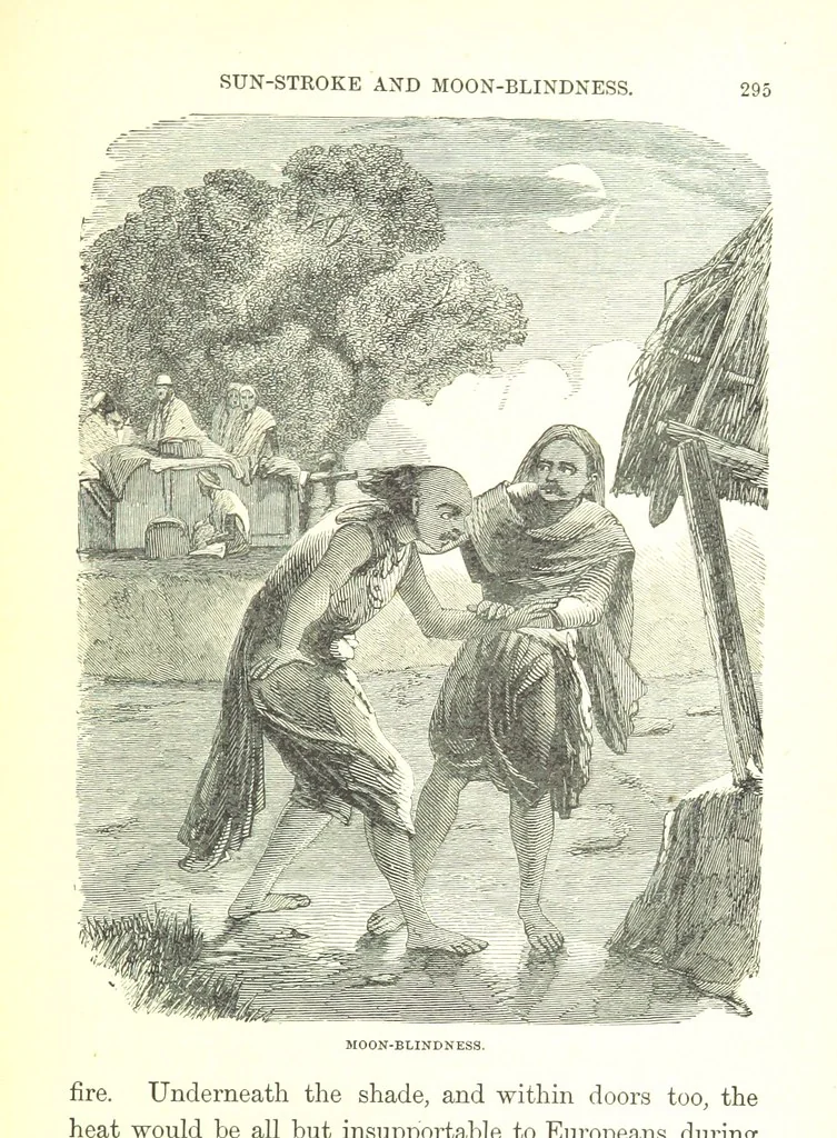 An illustration from The Indian Mirror; or, illustrations of Bible truth drawn from life in India, 1878, leaf 299