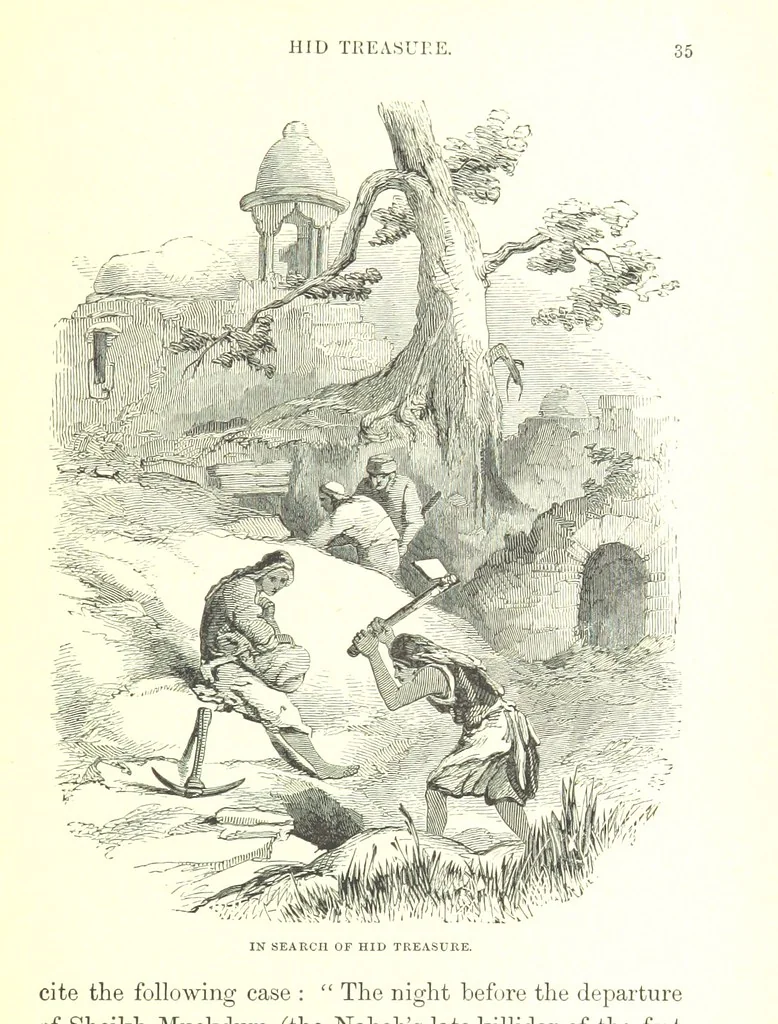 An illustration from The Indian Mirror; or, illustrations of Bible truth drawn from life in India, 1878, leaf 39