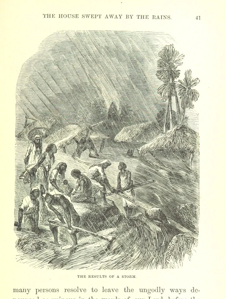 An illustration from The Indian Mirror; or, illustrations of Bible truth drawn from life in India, 1878, leaf 45