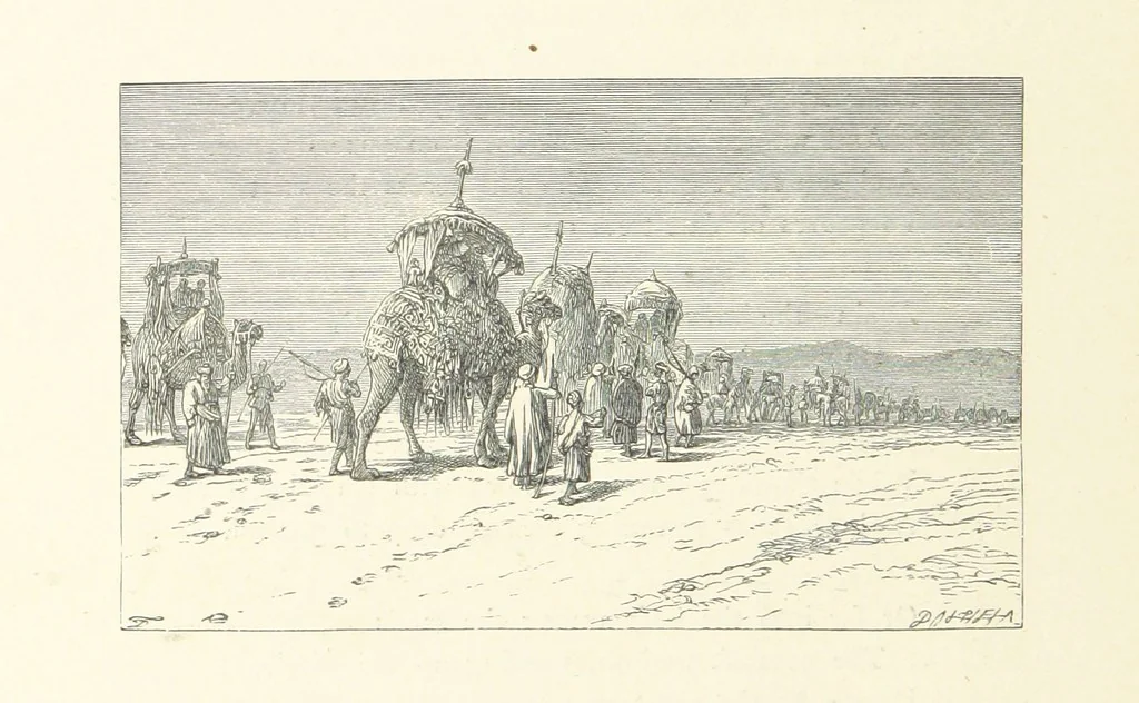 An illustration from Poems ... With illustrations by G. J. Pinwell, E. J. Poynter, ... engraved by the Brothers Dalziel, 1867, leaf 302