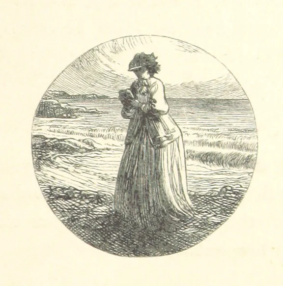 An illustration from Poems ... With illustrations by G. J. Pinwell, E. J. Poynter, ... engraved by the Brothers Dalziel, 1867, leaf 33